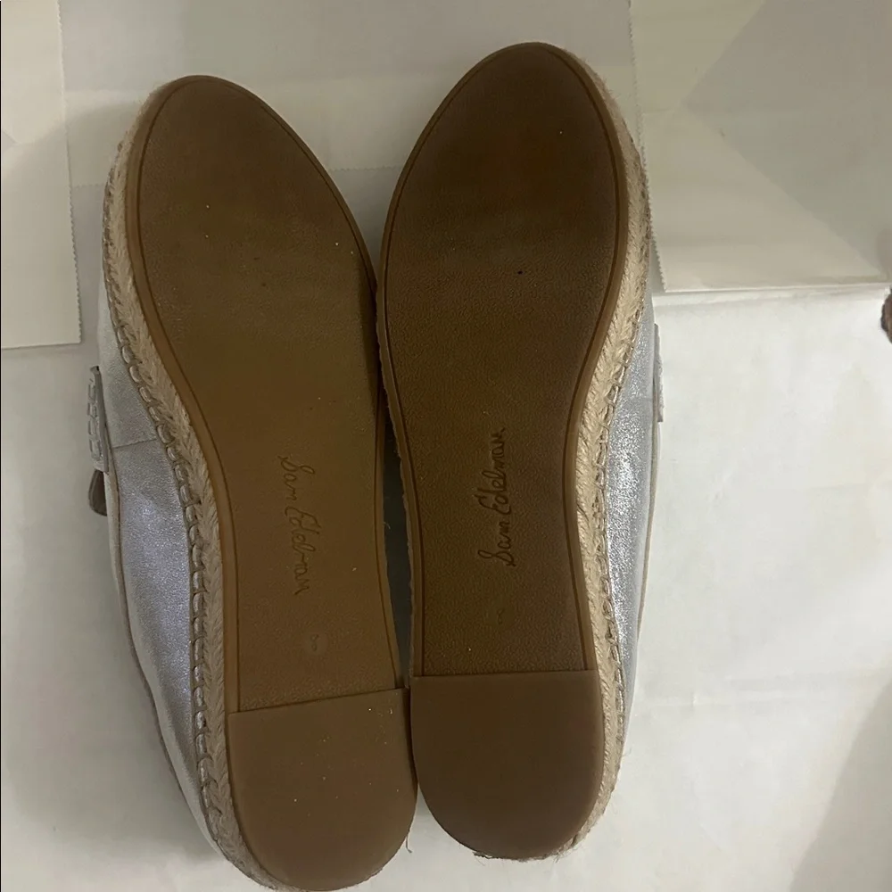 Sam‎ Edelman Silver Women's Loafers